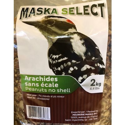 Arachides écalées pour oiseaux sauvages