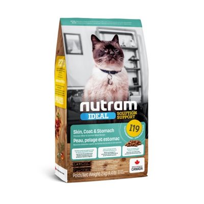 NUTRAM (I19) CHAT PEAU SENSIBLE - 4.4 LB